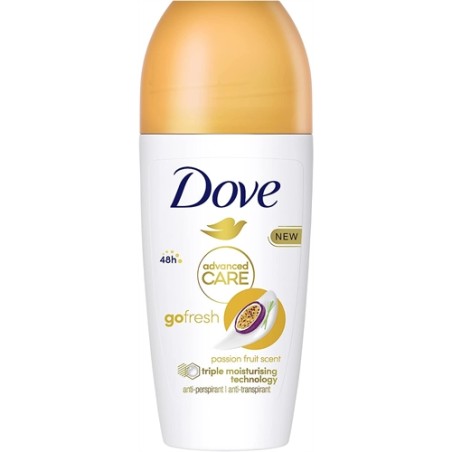 DOVE DEOD.ADVANCED ROLL-ON GO FRESH PASSION FRUIT 50ML