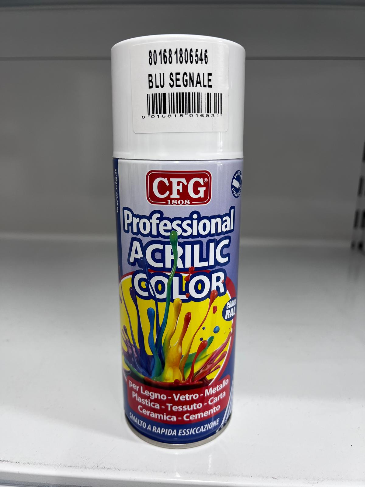 SMALTO ACRILICO BLU SEGNALE RAL 5005 / 400ML