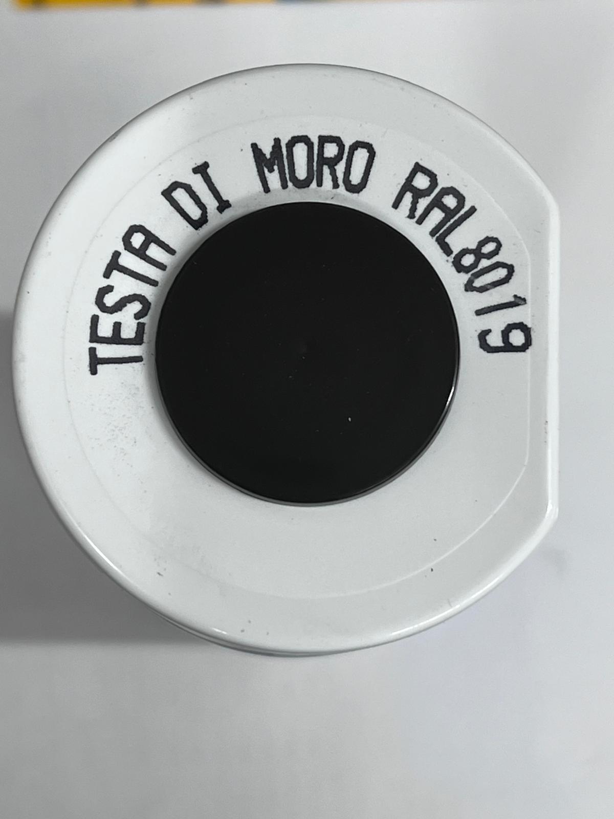SMALTO ACRILICO TESTA DI MORO RAL 8019 / 400 ML