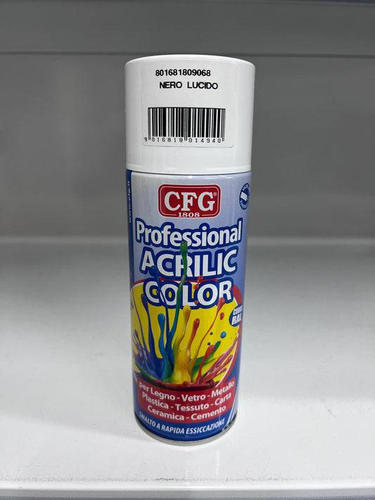 NERO OPACO RAL 9005 / AEROSOL 400 ML
