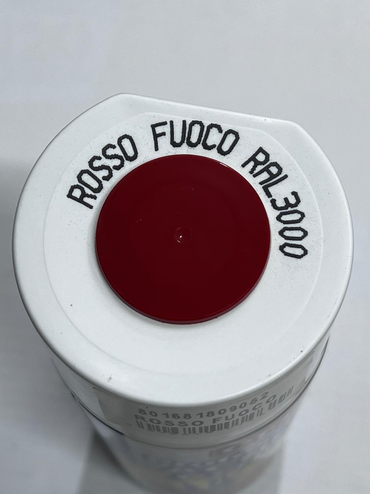 SMALTO ACRILICO ROSSO FUOCO RAL 3000/ 400 ML