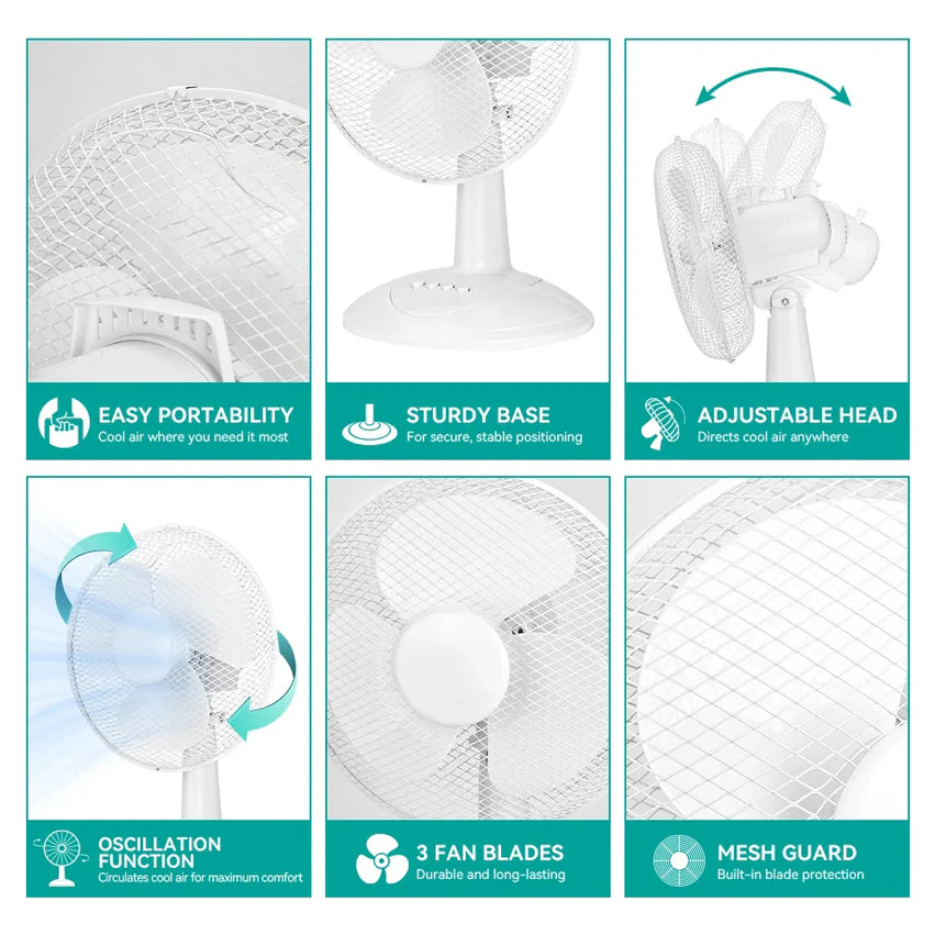 ventilatore da tavolo 45w