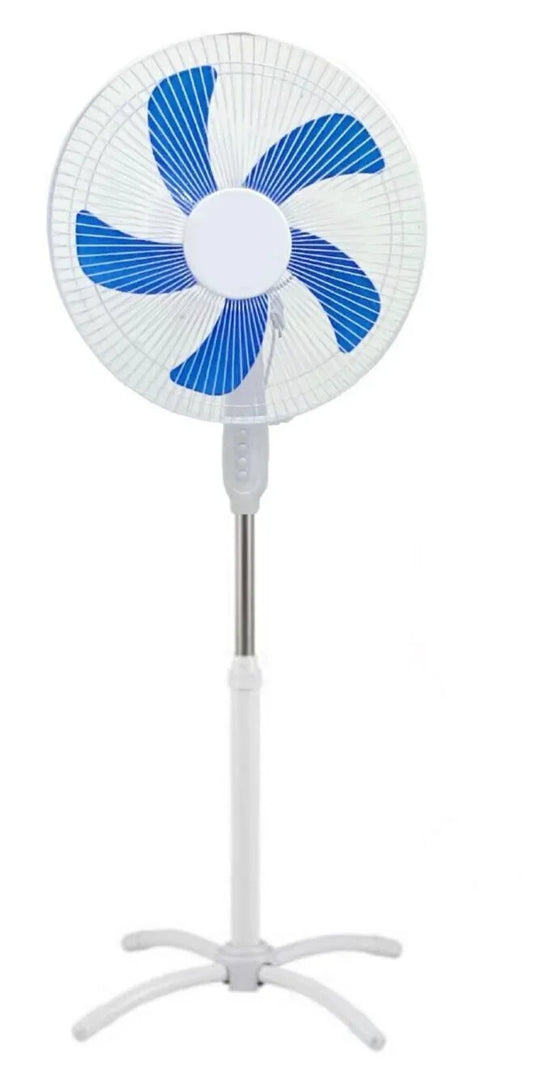 ventilatore a piantana 55w 5 pale