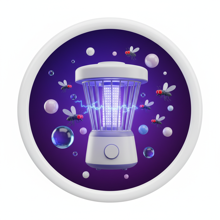 🦟💡 Lampada Anti-Zanzare LED