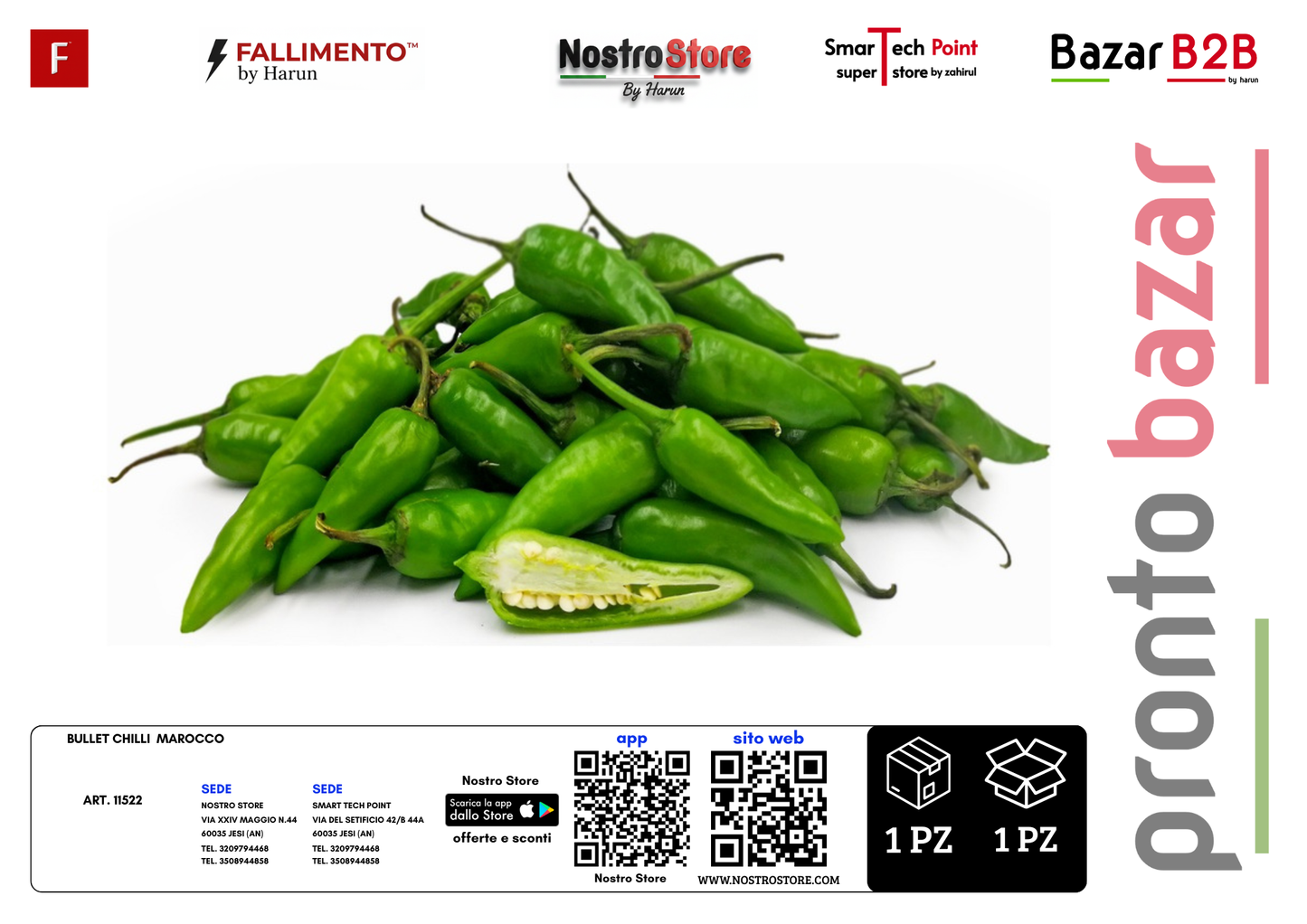 BULLET CHILLI  MAROCCO