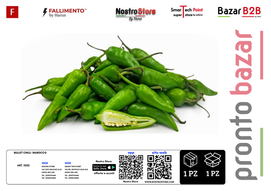 BULLET CHILLI  MAROCCO
