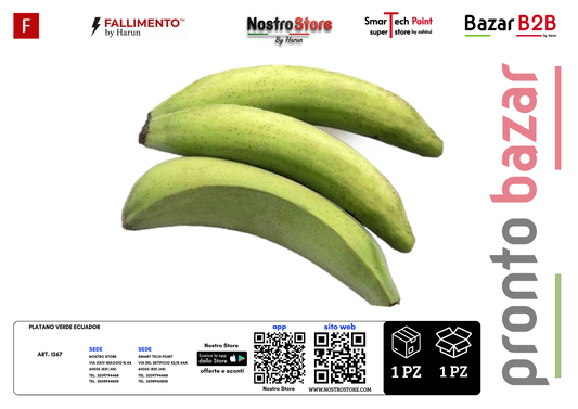 PLATANO VERDE ECUADOR