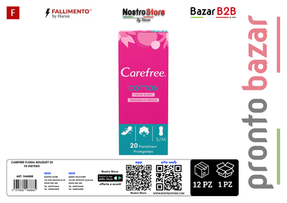 CAREFREE FLORAL BOUQUET 20 PZ DISTESO