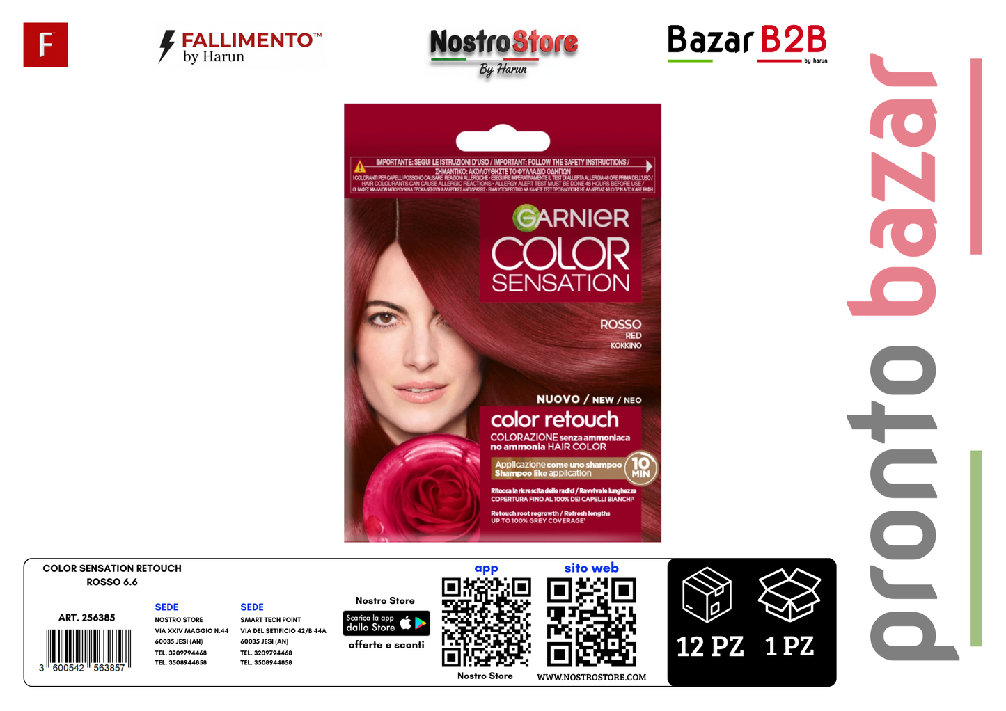 COLOR SENSATION RETOUCH ROSSO 6.6
