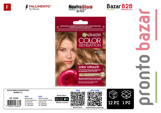 COLOR SENSATION RETOUCH BIONDO 7.0