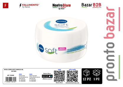 NIVEA CORPO SOFT FAMIGLIA ML 300 NEW