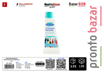 DR.BECKMANN DISSOLVI MACCHIE BIRO E INCHIOSTRO 50 ML