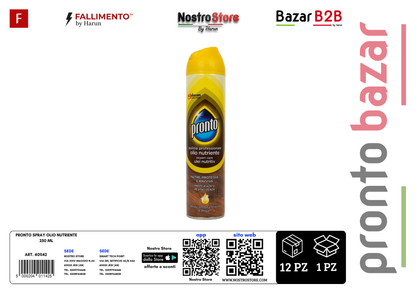 PRONTO SPRAY OLIO NUTRIENTE 250 ML
