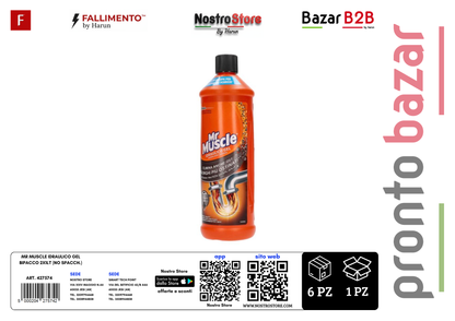 MR MUSCLE IDRAULICO GEL BIPACCO 1LT (NO SPACCH.)