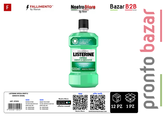 LISTERINE DIFESA DENTI E GENGIVE 500ML