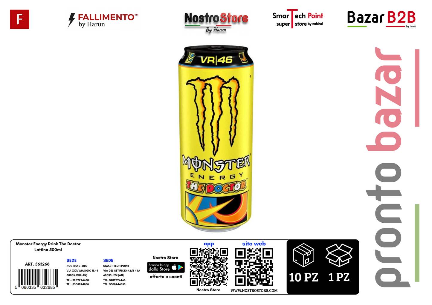 Monster Energy Drink The Doctor Lattina 500ml