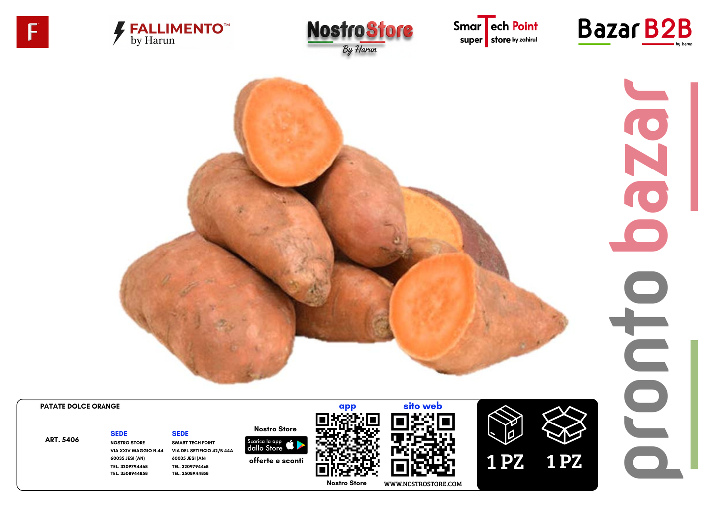 PATATE DOLCE ORANGE
