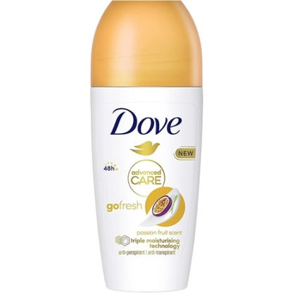 DOVE DEOD.ADVANCED ROLL-ON GO FRESH PASSION FRUIT 50ML