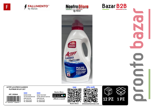 ACTIFF LAVATRICE CLASSICO PLATINUM 30 LAV 1,5LT
