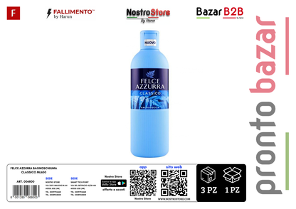 FELCE AZZURRA BAGNOSCHIUMA CLASSICO ML650