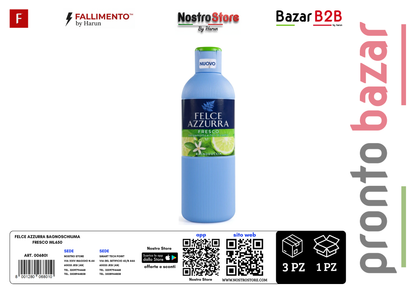 FELCE AZZURRA BAGNOSCHIUMA FRESCO ML650
