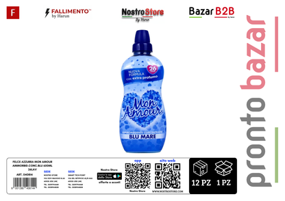 FELCE AZZURRA MON AMOUR AMMORBID.CONC.BLU 650ML 26LAV
