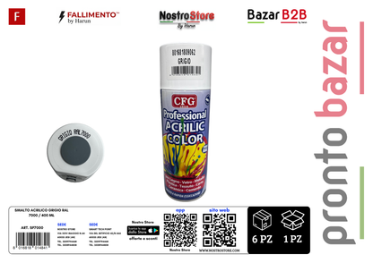 SMALTO ACRILICO GRIGIO RAL 7000 / 400 ML
