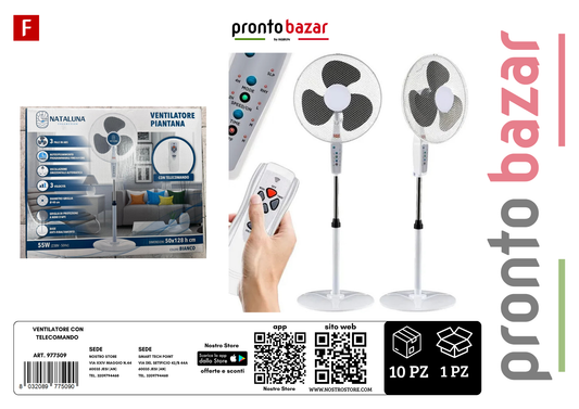 ventilatore con telecomando
