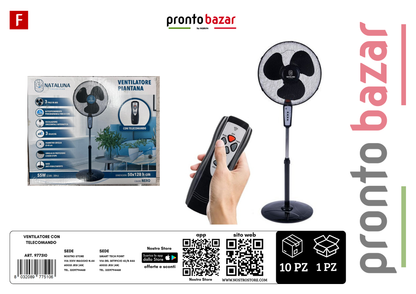 ventilatore con telecomando