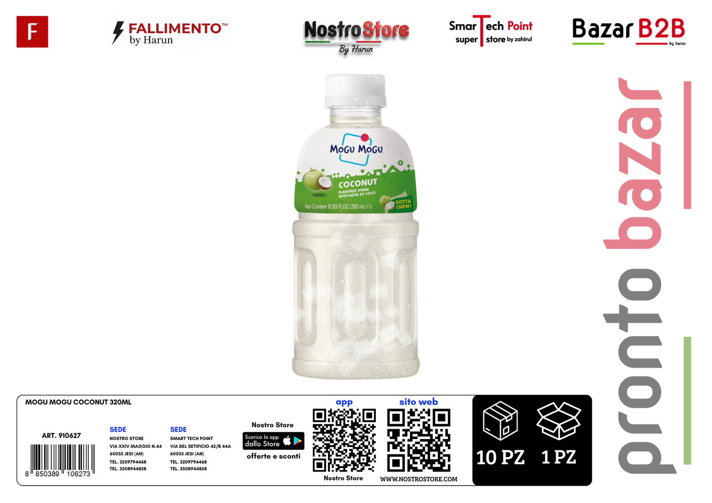 MOGU MOGU COCONUT 320ML