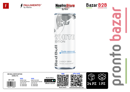 RED BULL WHITE EDITION 250ML ITA