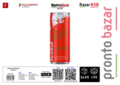 RED BULL RED EDITION 250ML ITA