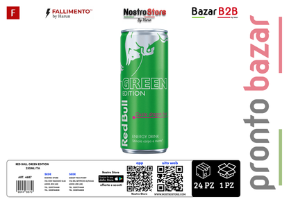RED BULL GREEN EDITION 250ML ITA