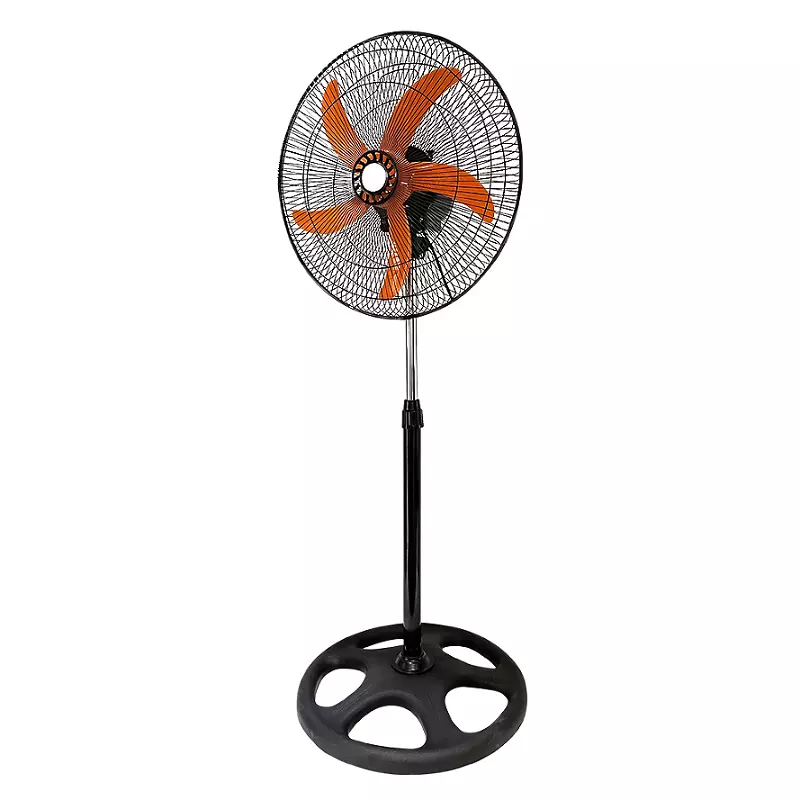 ventilatore a piantana 5 pale plastica 80w