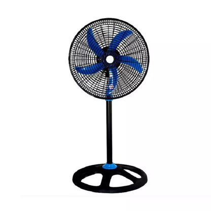 ventilatore a piantana 5 pale plastica 80w