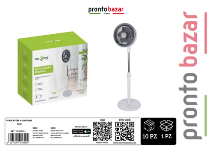 ventilatore a piantana 90w