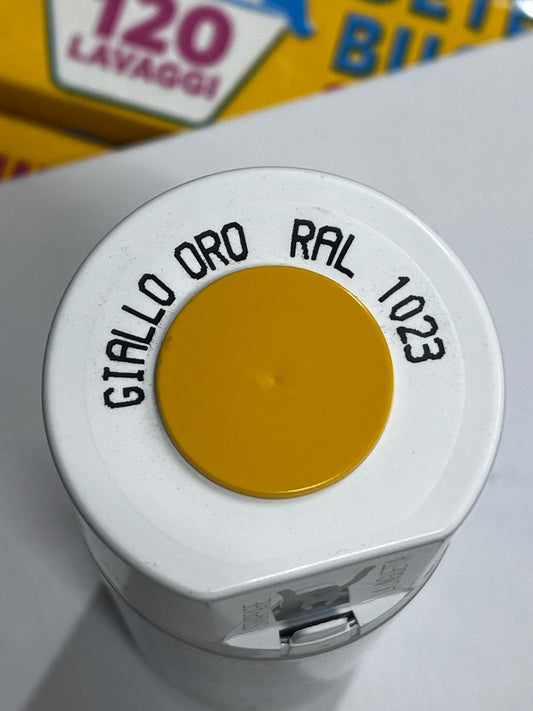 SMALTO ACRILICO GIALLO ORO RAL 1023/ 400 ML