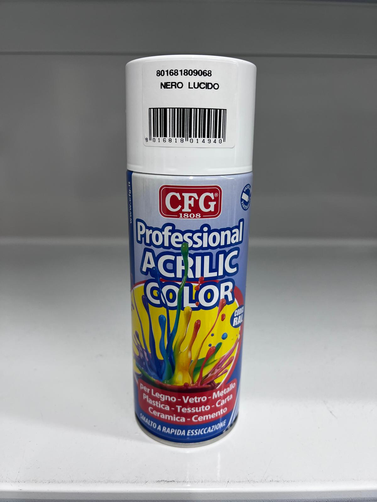 NERO OPACO RAL 9005 / AEROSOL 400 ML