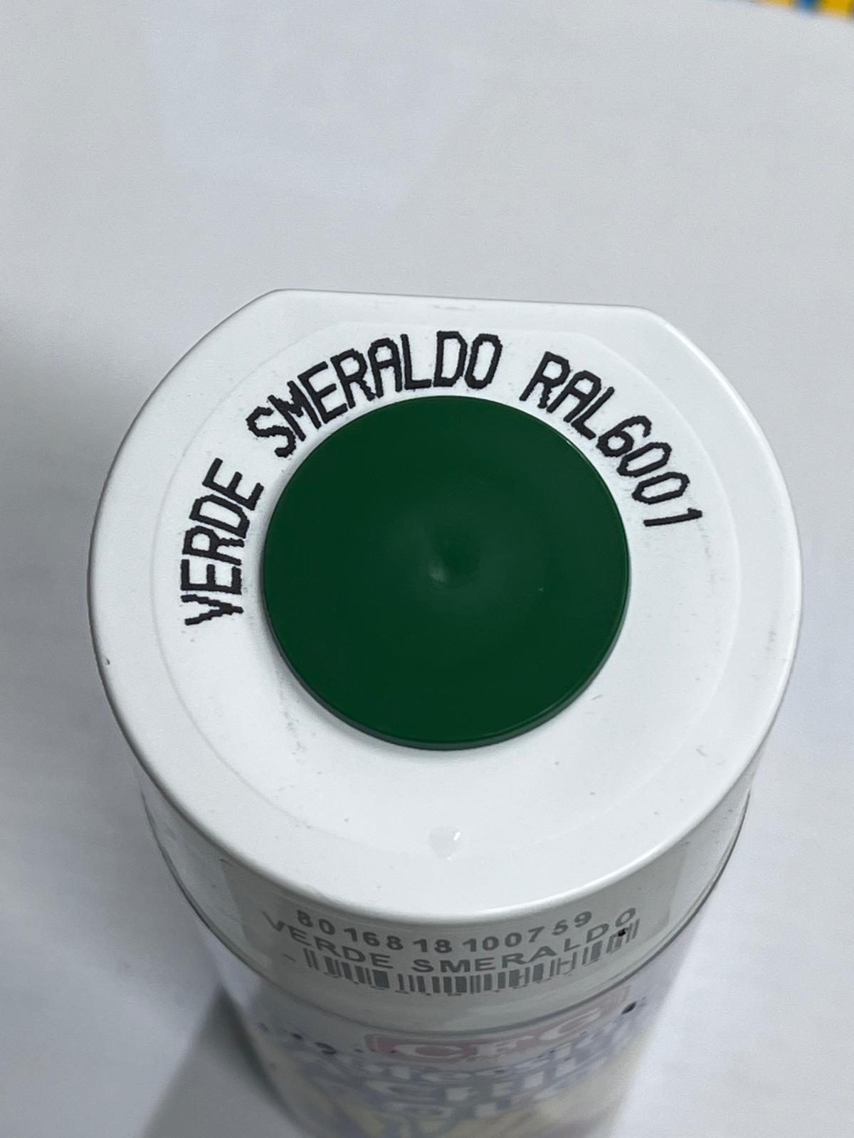 SMALTO ACRILICO VERDE SMERALDO RAL 6001 / 400 ML