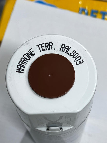 SMALTO ACRILICO MARRONE TERRACOTTA RAL 8003/400 ML