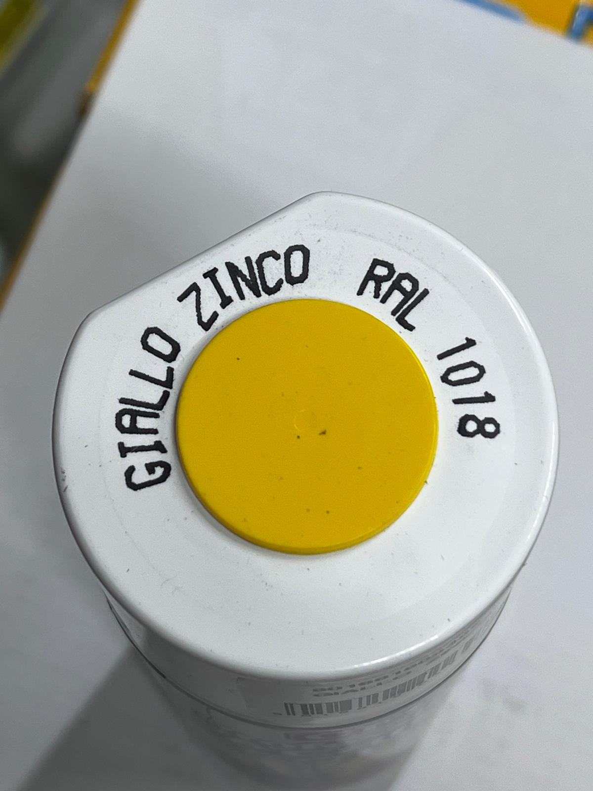 SMALTO ACRILICO GIALLO ZINCO RAL 1018/ 400ML