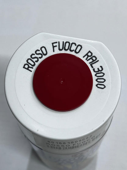 SMALTO ACRILICO ROSSO FUOCO RAL 3000/ 400 ML
