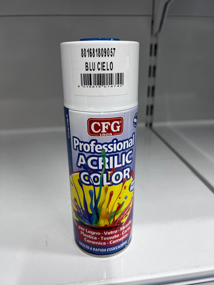 SMALTO ACRILICO BLU CIELO RAL 5015 / 400 ML