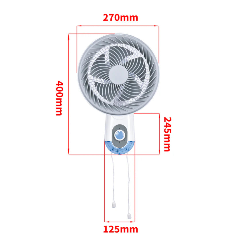 ventilatore a muro 90w