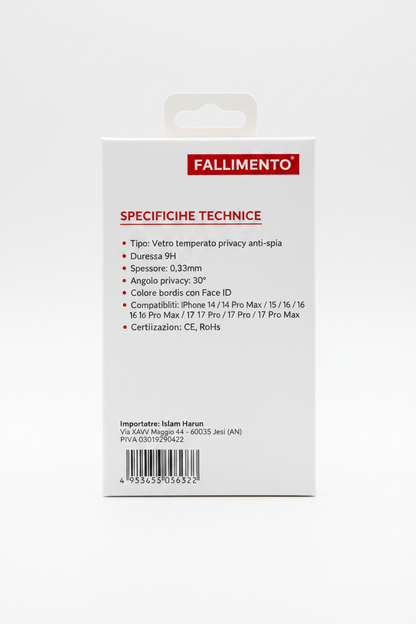 Box Retro Vetro Temperato