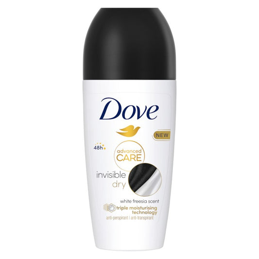 DOVE DEOD.ADVANCED ROLL-ON INVISIBLE DRY 50ML