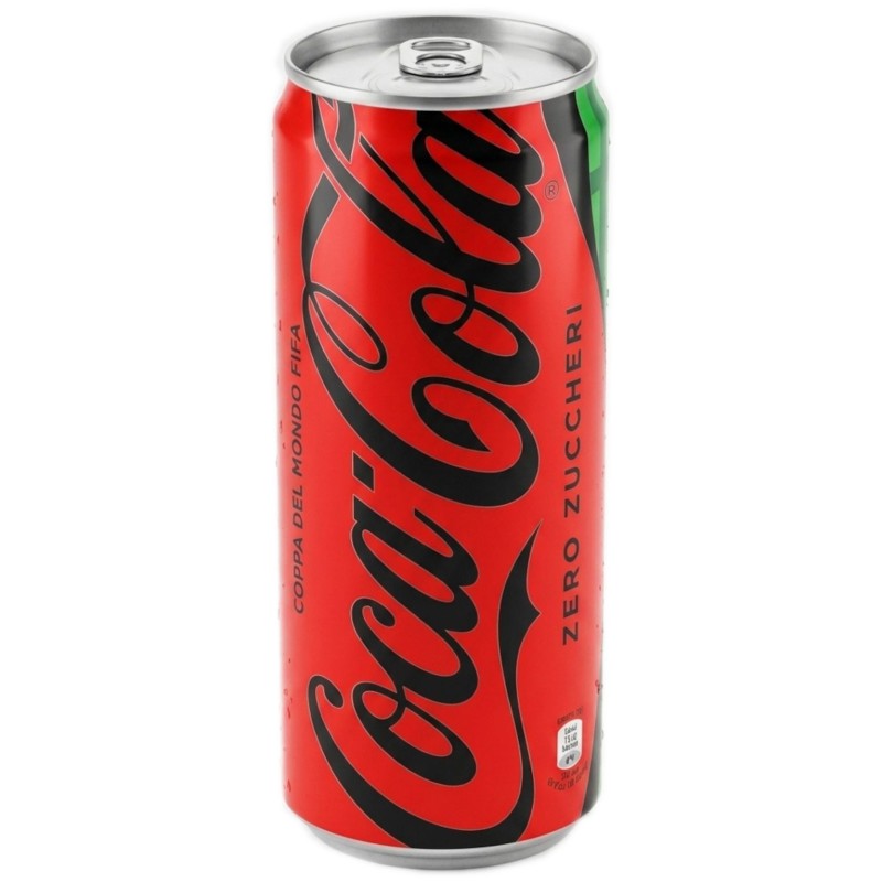 Coca-Cola Zero Zuccheri 33 cl lattina