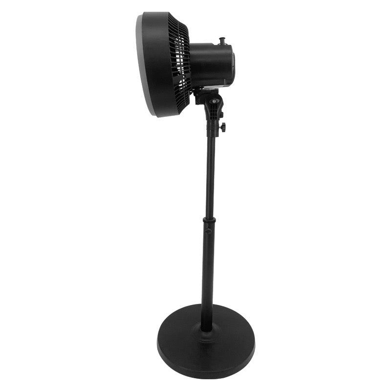 VENTILATORE IBERIC NERO 3 VELOCITA' 230V/50HZ/90W/DIAM.26CM H106