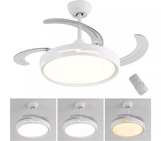 ventilatore da soffitto con luce