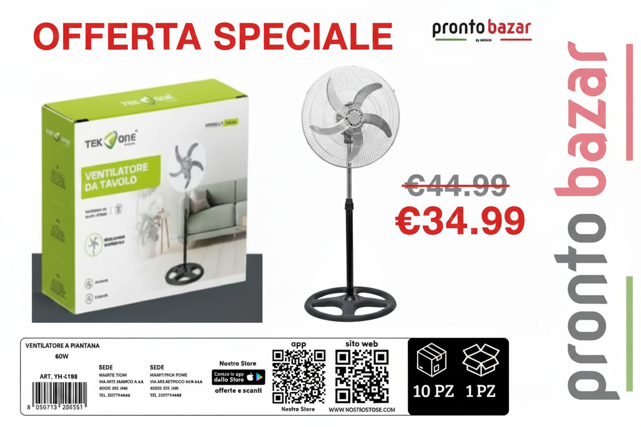 Offerta Speciale Ventilatore